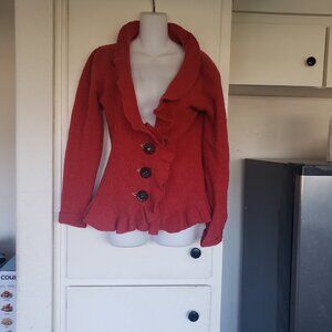 Contonneiw Red Sweater Size Med from Anthropology